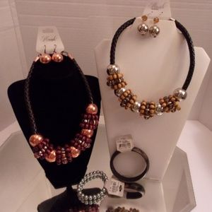 NWTS 2 HUSH NECKLACES EARRINGS & BRACELETS RETAIL